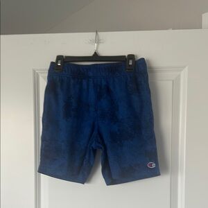📌3 for $20📌Champion Blue Athletic Shorts with Elastic Waistband size M (10/12)